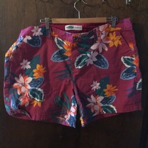 Flowered shorts